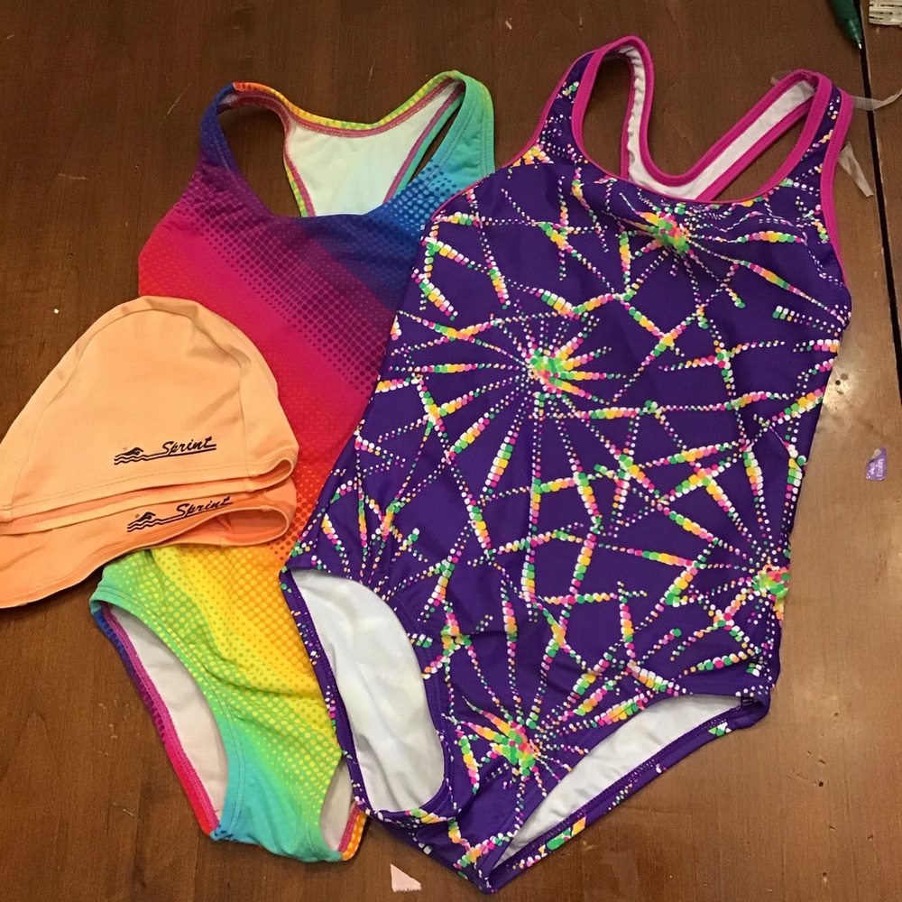 (2) Girls Speedo’s